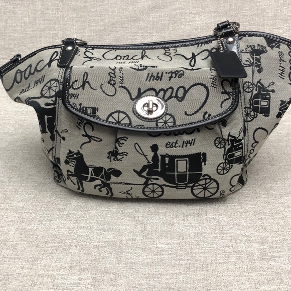 Coach Bags Coach Horse Carriage Shoulder Bag Poshmark